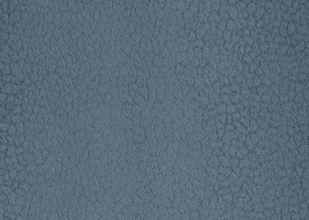 ECKSOFA in Flachgewebe Blau  - Blau/Alufarben, Konventionell, Textil/Metall (269/287cm) - Beldomo System