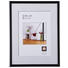 BILDERRAHMEN Schwarz - Schwarz, Basics, Glas/Kunststoff (25/19/1.8cm)