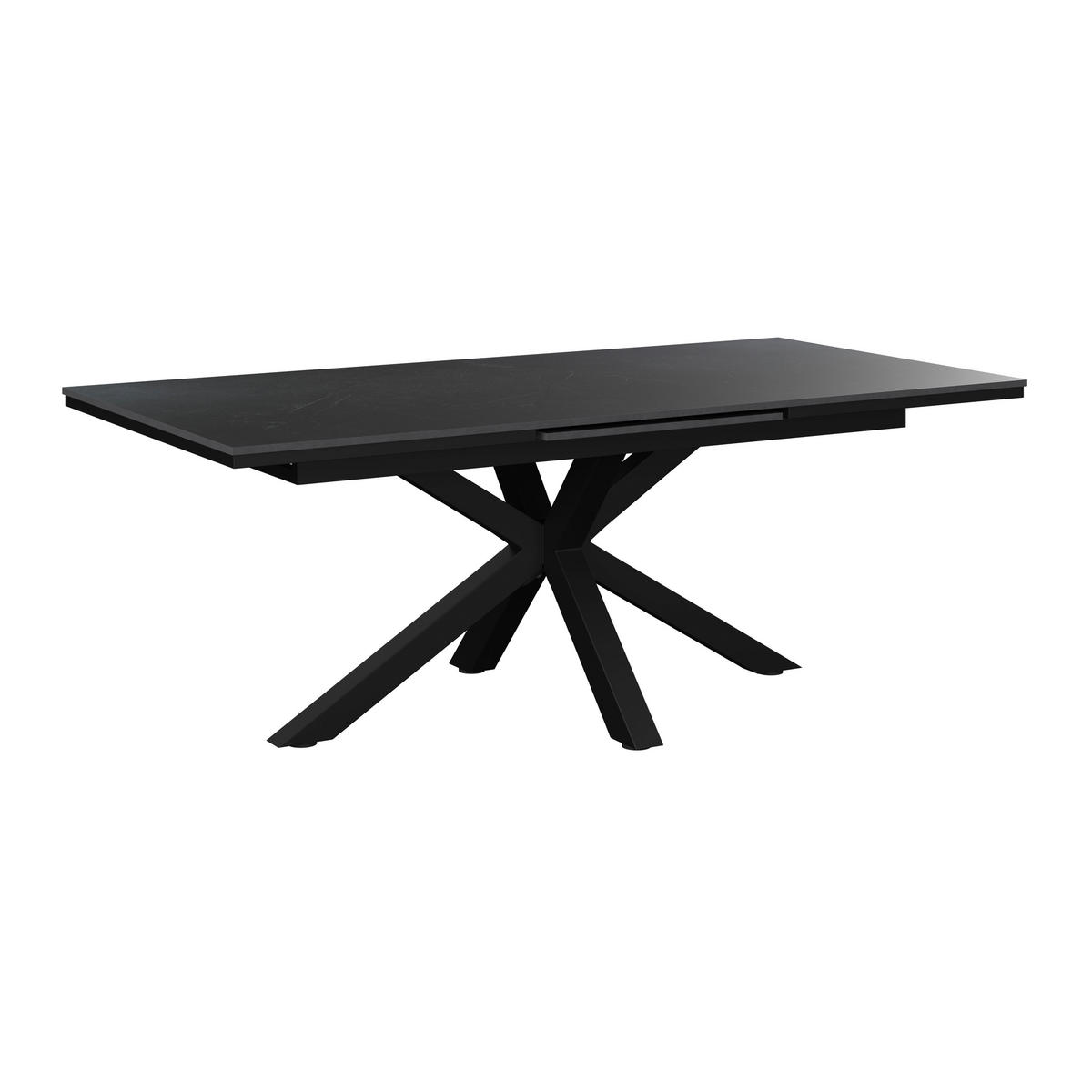 GARTENTISCH Metall, Stein rechteckig  - Grau, MODERN, Stein/Metall (200/260/76/100cm) - Ambia Garden