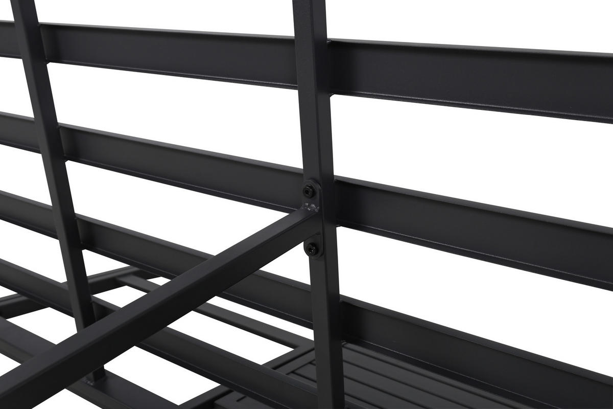 GARTENSET Webstoff Eisen  - Grau, Design, Textil/Metall (165/77/84cm) - Ambia Garden