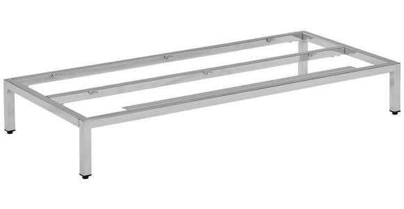 FUßGESTELL  in 90/13/40,5 cm  - Chromfarben, Basics, Metall (90/13/40,5cm) - Novel