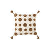 KISSENHÜLLE Pom 45/45 cm  - Braun, Basics, Textil (45/45cm) - Svanefors