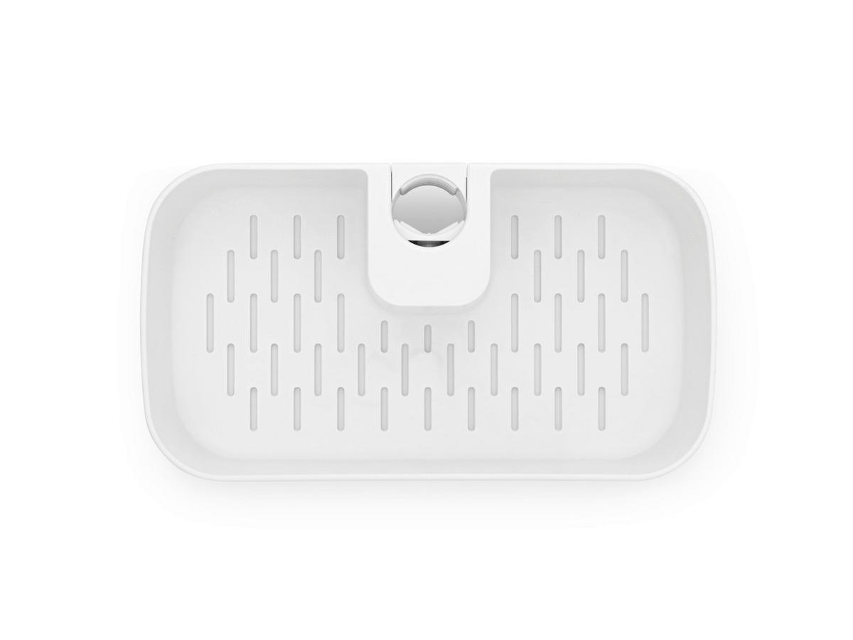 KORPA ZA TUŠ KABINU  plastika  - bela, Osnovno, plastika (13,3/7,5/24,4cm) - Brabantia