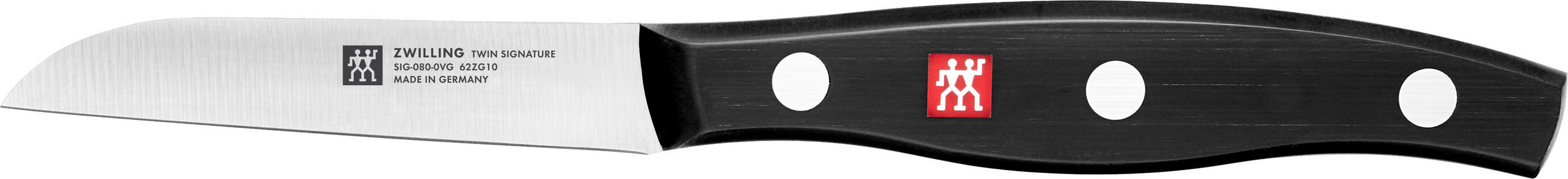 GEMÜSEMESSER Signature  - Edelstahlfarben/Schwarz, Basics, Kunststoff/Metall (37,5/8,5/2,8cm) - Zwilling