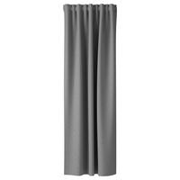 VERDUNKELUNGSVORHANG black-out (lichtundurchlässig)  - Grau, Basics, Textil (135/270cm) - Fuggerhaus
