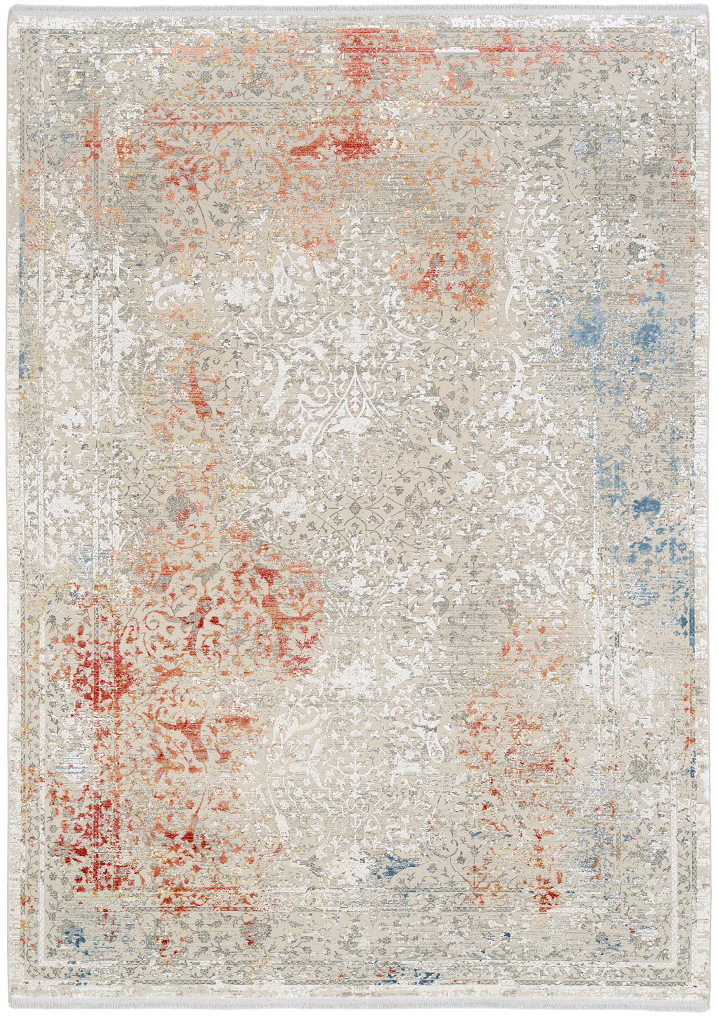 Dieter Knoll Vintage-Teppich Elba Mehrfarbig 140x200 cm