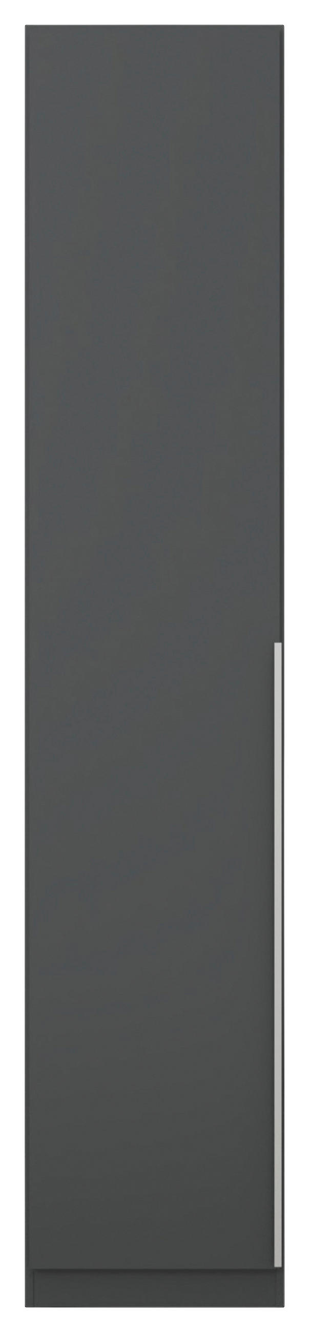 DREHTÜRENSCHRANK in Grau  - Alufarben/Grau, Modern, Holzwerkstoff (47/229/54cm) - Rauch Möbel