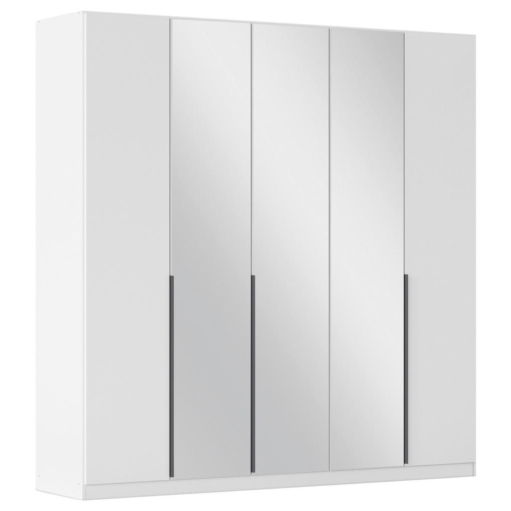 Drehtürenschrank Mit Spiegel 226 cm Alabama, Weiß