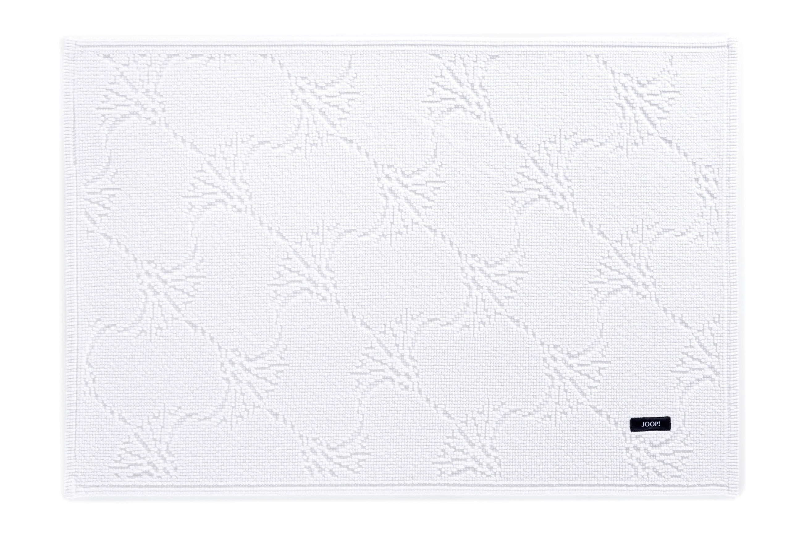 Joop! Badteppich New Cornflower Weiß 70x120 cm