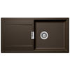 SPÜLE MONO D-100L-A / MOND100LABRO  - Bronzefarben, Basics, Stein (100/51cm) - Schock