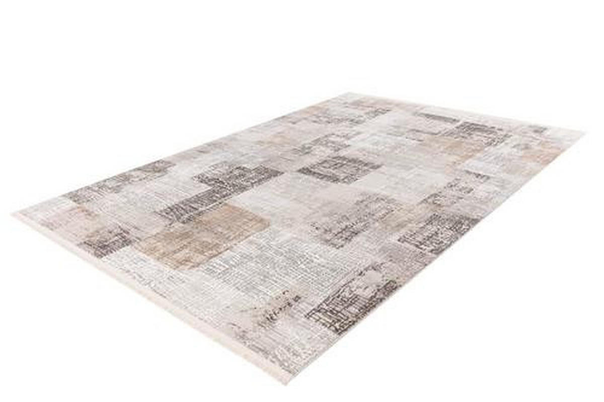 VINTAGE-TEPPICH 120/180 cm Akropolis Grau, Silberfarben  - Silberfarben/Grau, Design, Textil (120/180cm) - Kayoom