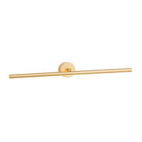 LED-WANDLEUCHTE Miriam 8/40/11 cm   - Goldfarben, Design, Metall (8/40/11cm)