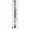 HOCHSCHRANK 32/181/28 cm  - Honigeiche/Eichefarben, MODERN, Holzwerkstoff/Kunststoff (32/181/28cm) - MID.YOU