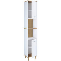 HOCHSCHRANK 32/181/28 cm  - Honigeiche/Eichefarben, MODERN, Holzwerkstoff/Kunststoff (32/181/28cm) - MID.YOU
