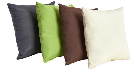 ZIERKISSEN 38/38 cm - Creme, Basics, Textil (38/38cm) - Boxxx