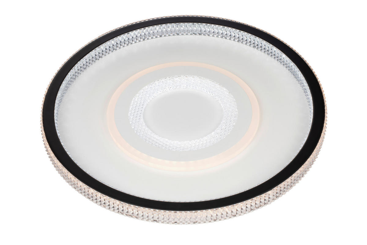 LED SVJETILJKA STROPNA  - bijela/prozirno, Trend, metal/plastika (49/6,5cm) - Novel