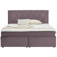BOXSPRINGBETT 160/200 cm  in Lila  - Lila/Schwarz, Design, Holzwerkstoff/Kunststoff (160/200cm) - Xora