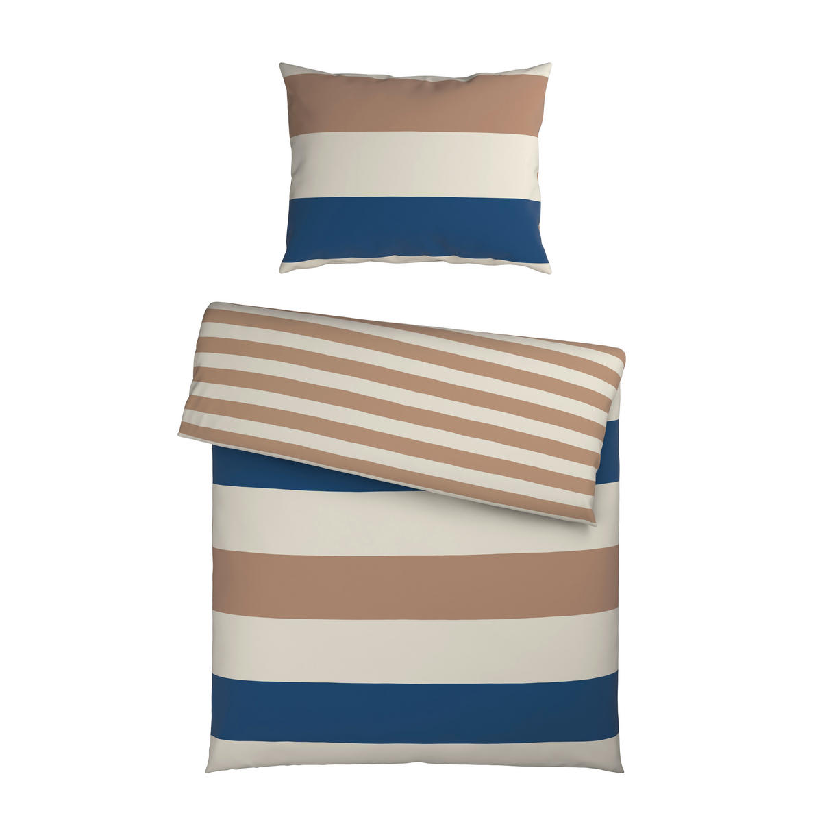 OBOJSTRANNÁ POSTEĽNÁ BIELIZEŇ, renforcé, béžová, 140/200 cm - béžová, Basics, textil (140/200cm) - Esposa