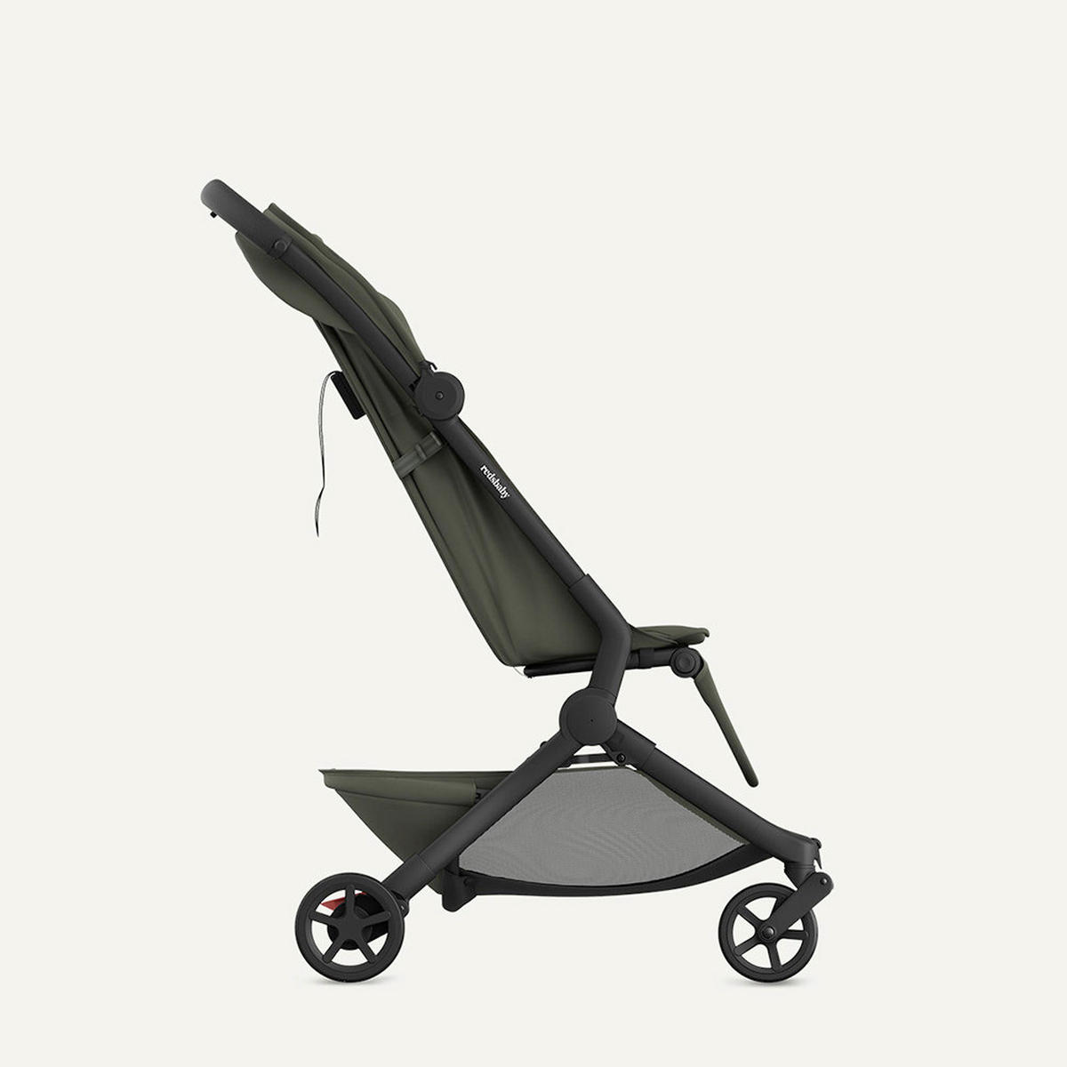 DJEČJA KOLICA   - maslinasto zelena, Basics, metal/tekstil (77/45/103cm) - BEBETTO