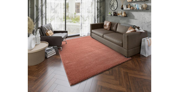 WEBTEPPICH 65/130 cm Rot  - Rot, Basics, Textil (65/130cm) - Novel