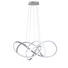 LED-DECKENLEUCHTE - Alufarben, Design, Kunststoff/Metall (90,5/150/90,5cm) LED-DECKENLEUCHTE - Alufarben, Design, Kunststoff/Metall (90,5/150/90,5cm)