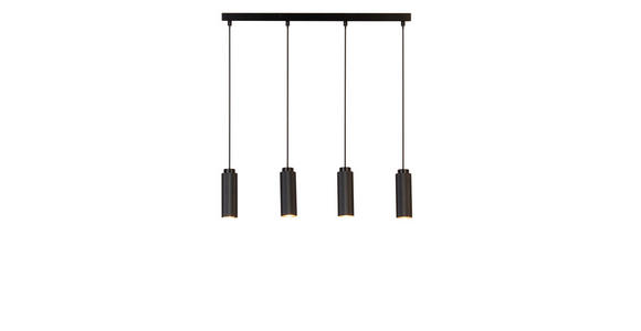 HÄNGELEUCHTE 65/9/120 cm  - Schwarz, Trend, Metall (65/9/120cm) - Novel