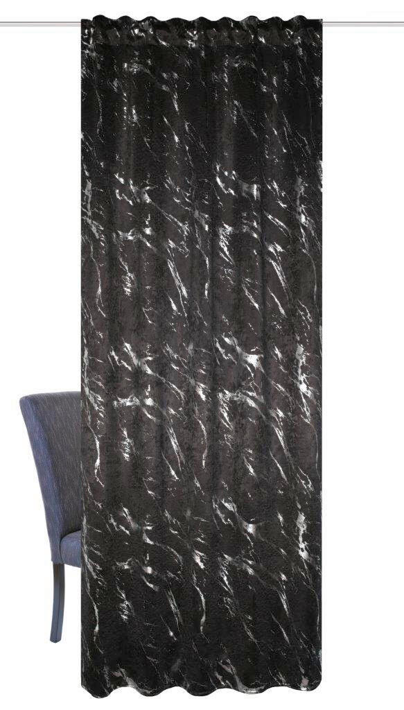 FERTIGVORHANG blickdicht  - Silberfarben, Basics, Textil (140/245cm) - Schmidt W. Gmbh