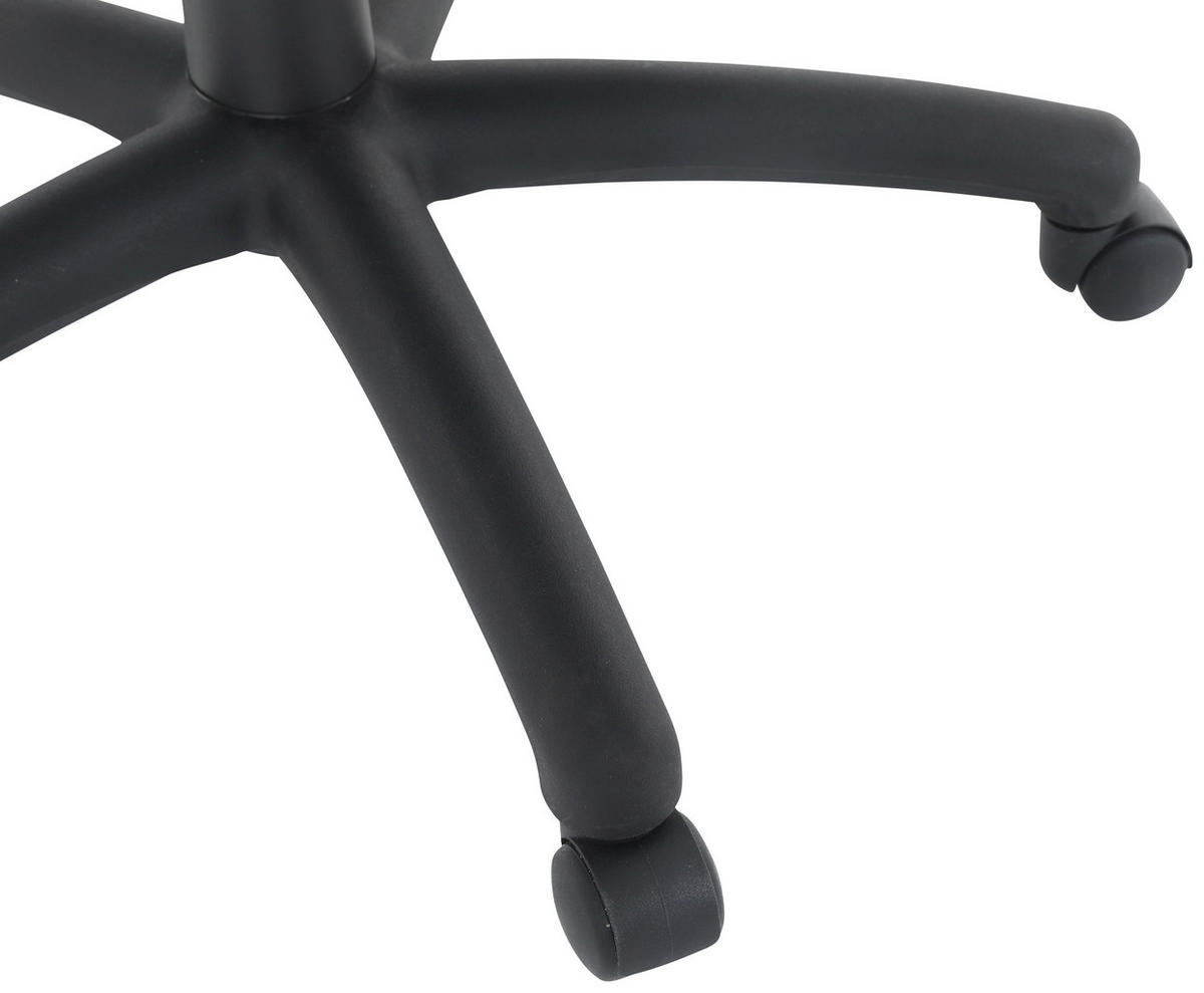 SCAUN DIRECTORIAL  in microfibră gri deschis  - gri deschis/negru, Modern, plastic/metal (63,5/114-122/70cm) - Venda