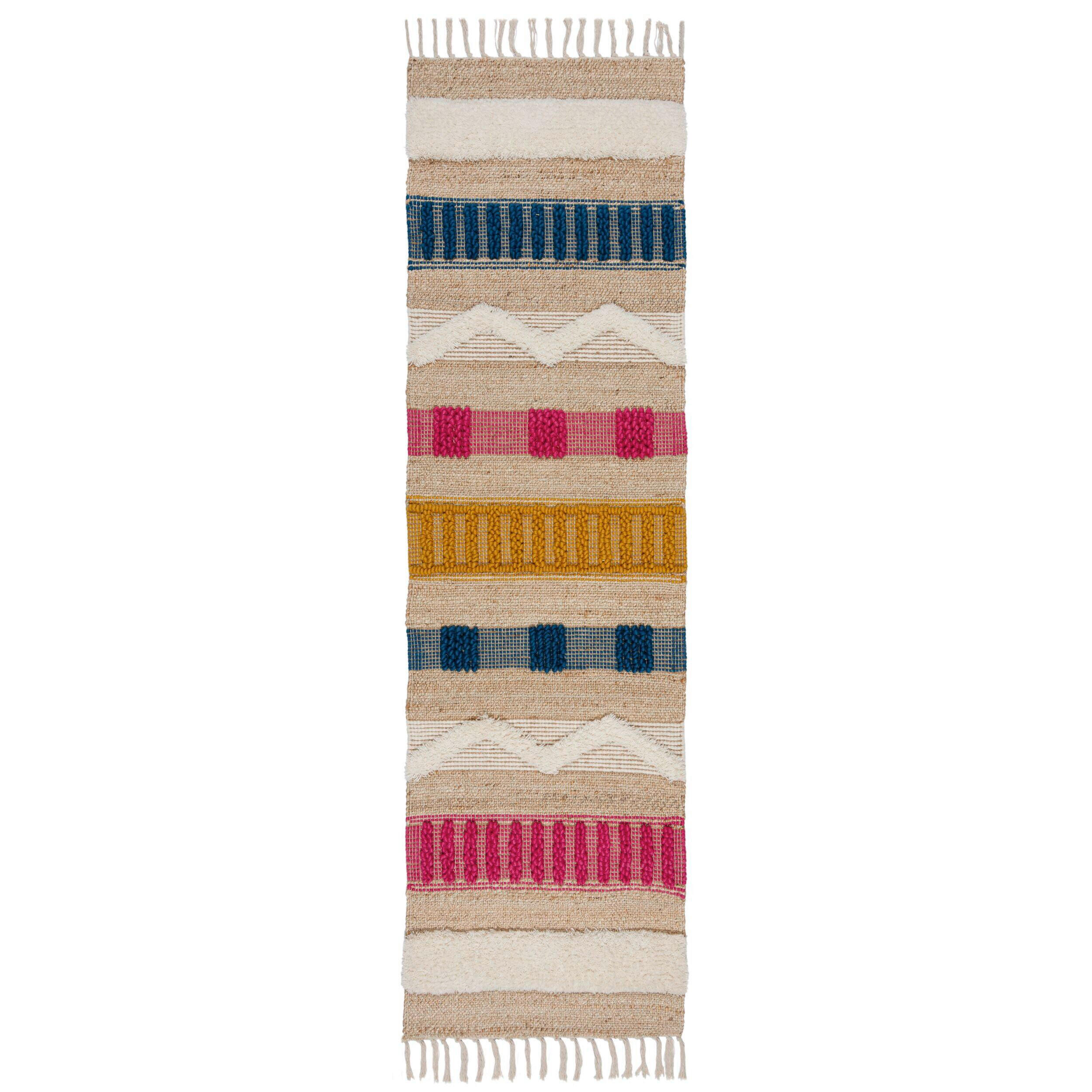 Flair Rugs Läufer Medina Mehrfarbig 60x230 cm