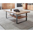 COUCHTISCH in Holz, Metall 120/70/42,6 cm  - Schwarz/Kernbuche, Natur, Holz/Metall (120/70/42,6cm) - Valnatura