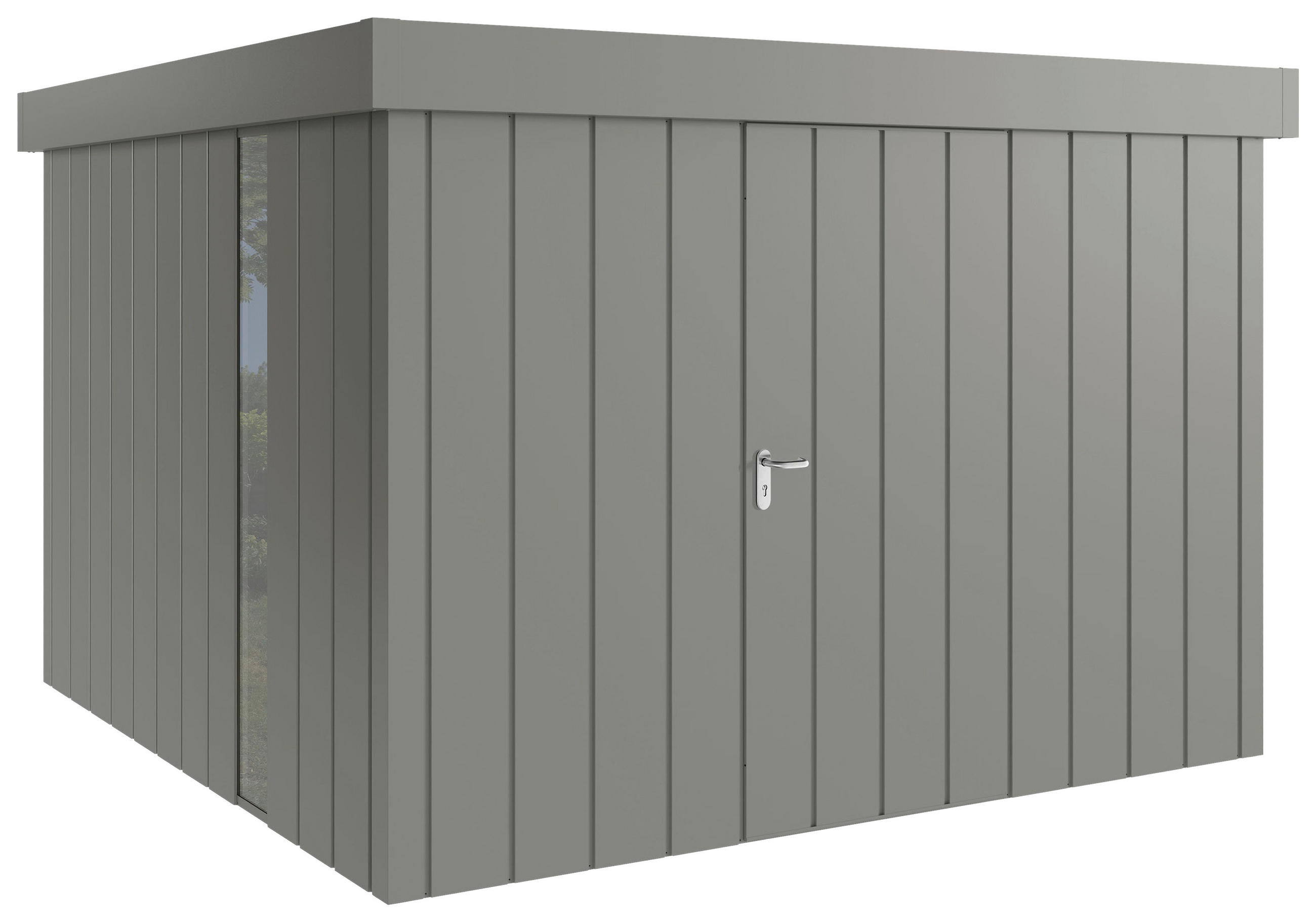 GERÄTEHAUS 325/220/323 cm  - Alufarben, Basics, Metall (325/220/323cm)