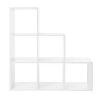 AKTENREGAL Weiß  - Weiß, Basics, Holzwerkstoff (97.5/97.5/29cm) - Boxxx