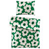 POVLEČENÍ, satén, zelená, 140/200 cm - zelená, textil (140/200cm) - Bio:Vio