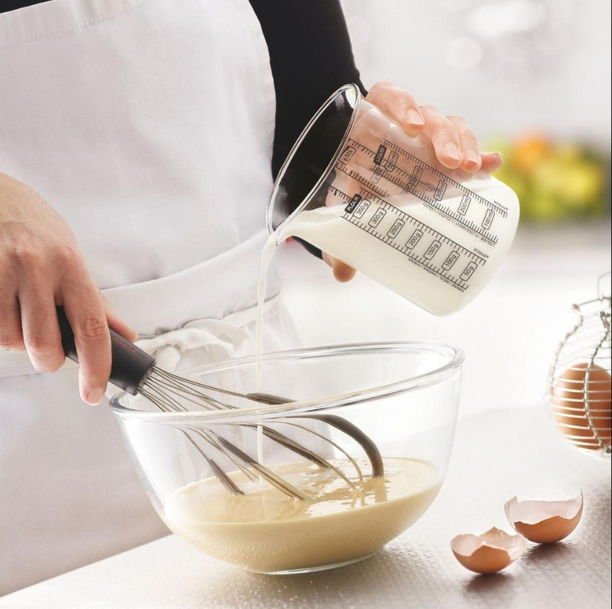 MÅTTBÄGARE - transparent, Basics, glas (500ml) - Pyrex