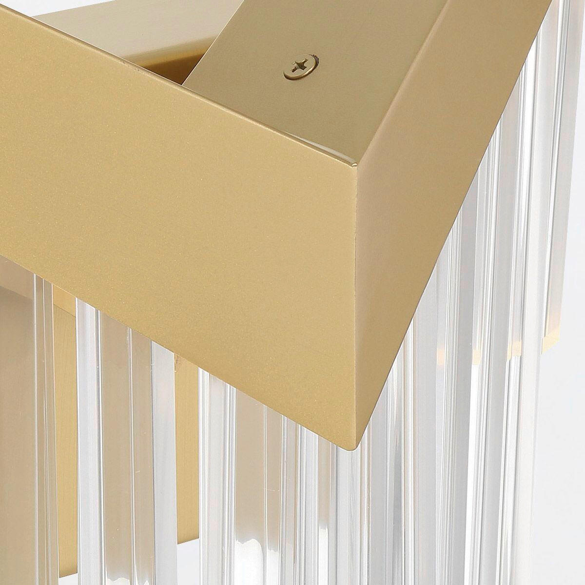 LED-WANDLEUCHTE - Goldfarben, Konventionell, Kunststoff/Metall (25,7/50,8/12,8cm) - Elstead Lighting