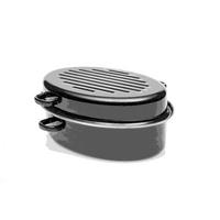 BRÄTER EMAILLE BRÄTER  - Schwarz, Basics, Metall (32cm) - GSW