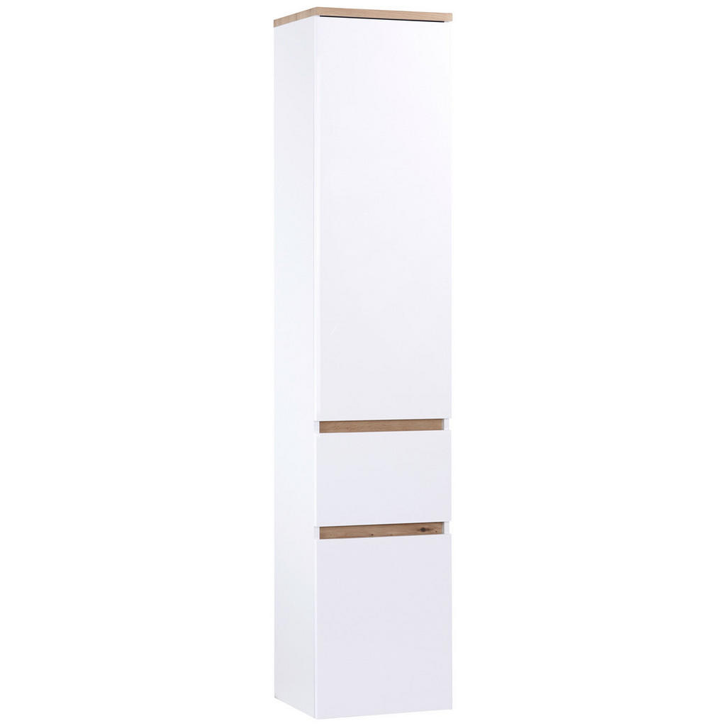 Badezimmer Hochschrank Bht: 40x182x35 Cm Grifflos