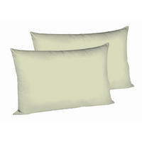 KISSENHÜLLEN-SET 40/60 cm  - Jadegrün, Basics, Textil (40/60cm) - Fleuresse