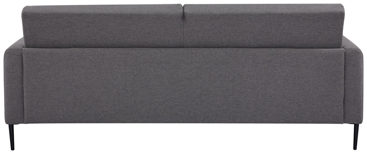 DVOSJED tekstil  siva    - siva/crna, Moderno, tekstil/metal (183/77/87cm) - MID.YOU