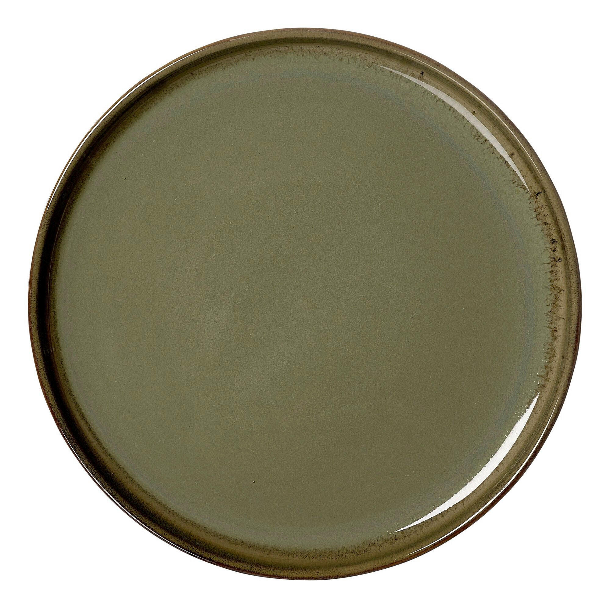 DESSERTTELLER Grün Malaga  - Grün, KONVENTIONELL, Keramik (22/22/2cm) - Ritzenhoff Breker