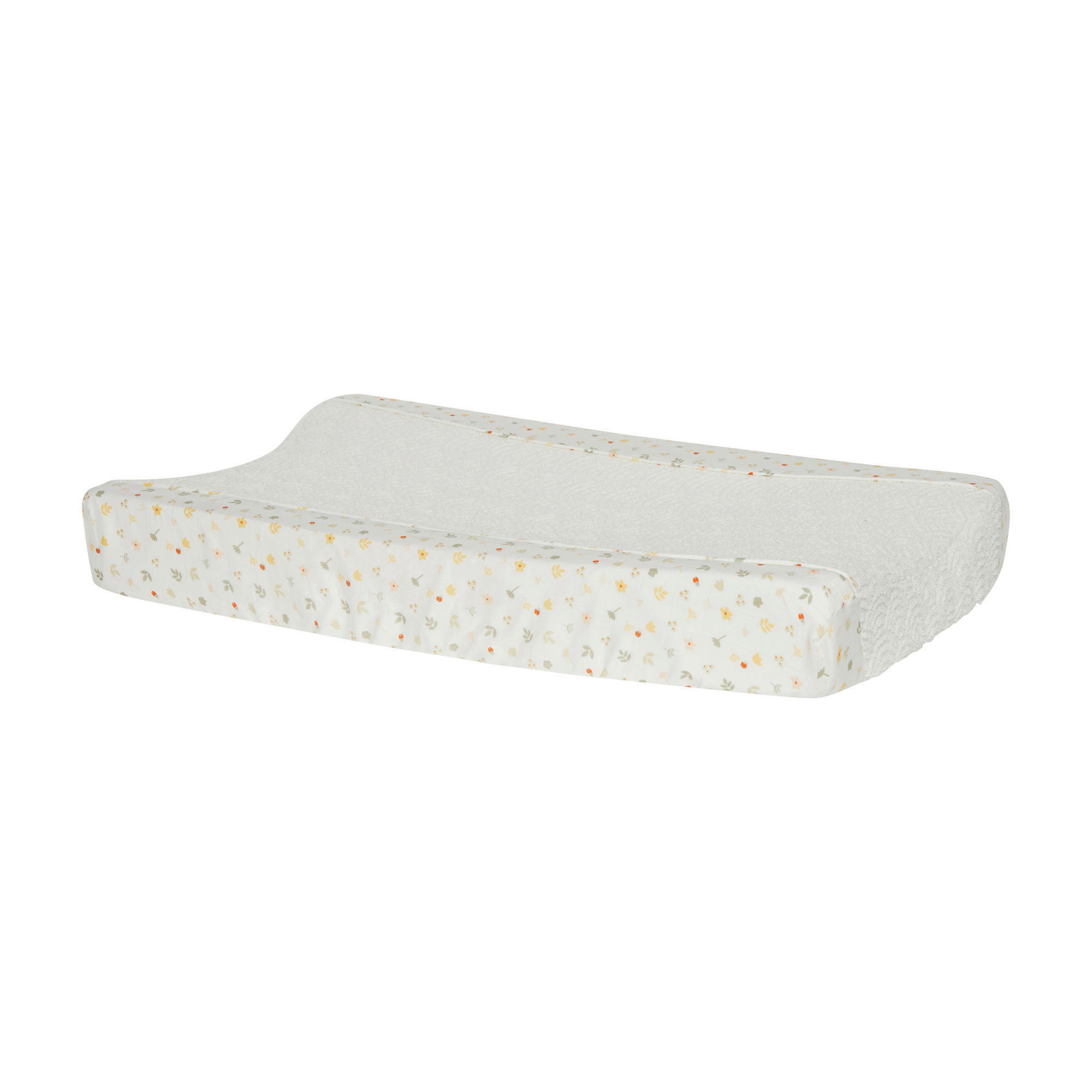 WICKELAUFLAGENBEZUG - Gelb/Weiß, Basics, Textil (75.5/45/10cm) - Bebe Jou