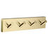 HAKENLEISTE Goldfarben - Goldfarben, LIFESTYLE, Metall (17,8/3,9/4,5cm) HAKENLEISTE Goldfarben - Goldfarben, LIFESTYLE, Metall (17,8/3,9/4,5cm)