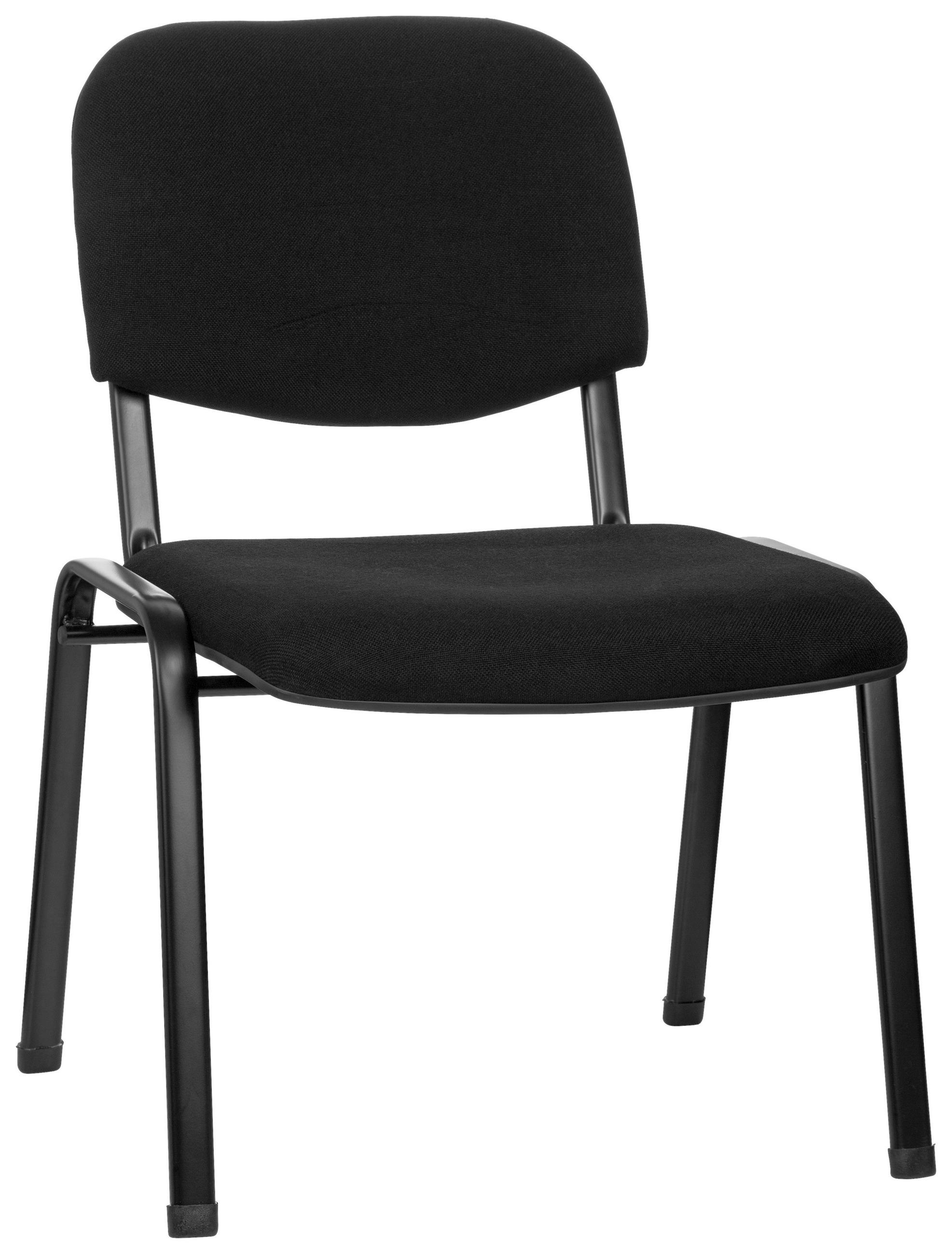 BESÖKSSTOL i flatväv svart - svart, Basics, metall/textil (60/87/55cm) - MID.YOU