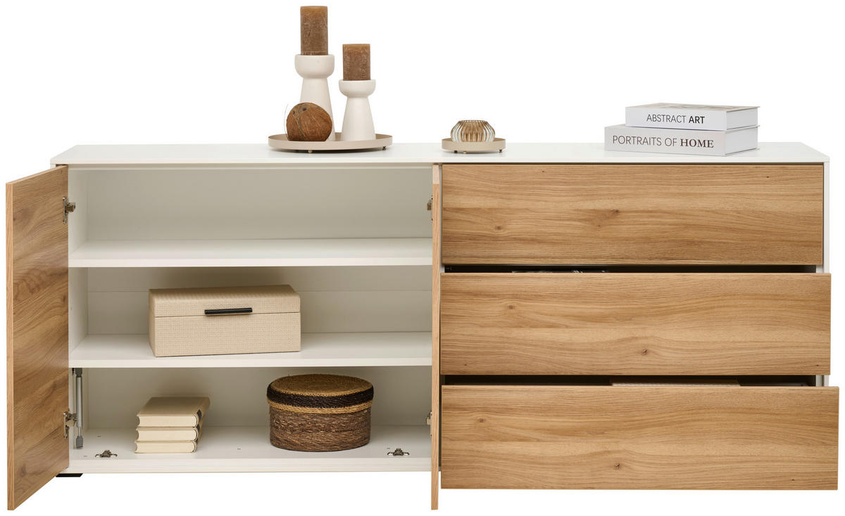 REGALELEMENT 179,1/72,6/40 cm Weiß  179,1/72,6/40 cm  - Weiß, Design, Holzwerkstoff (179,1/72,6/40cm) - home24