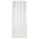 FERTIGSTORE halbtransparent  - Weiß, Basics, Textil (140/245cm) - Esposa