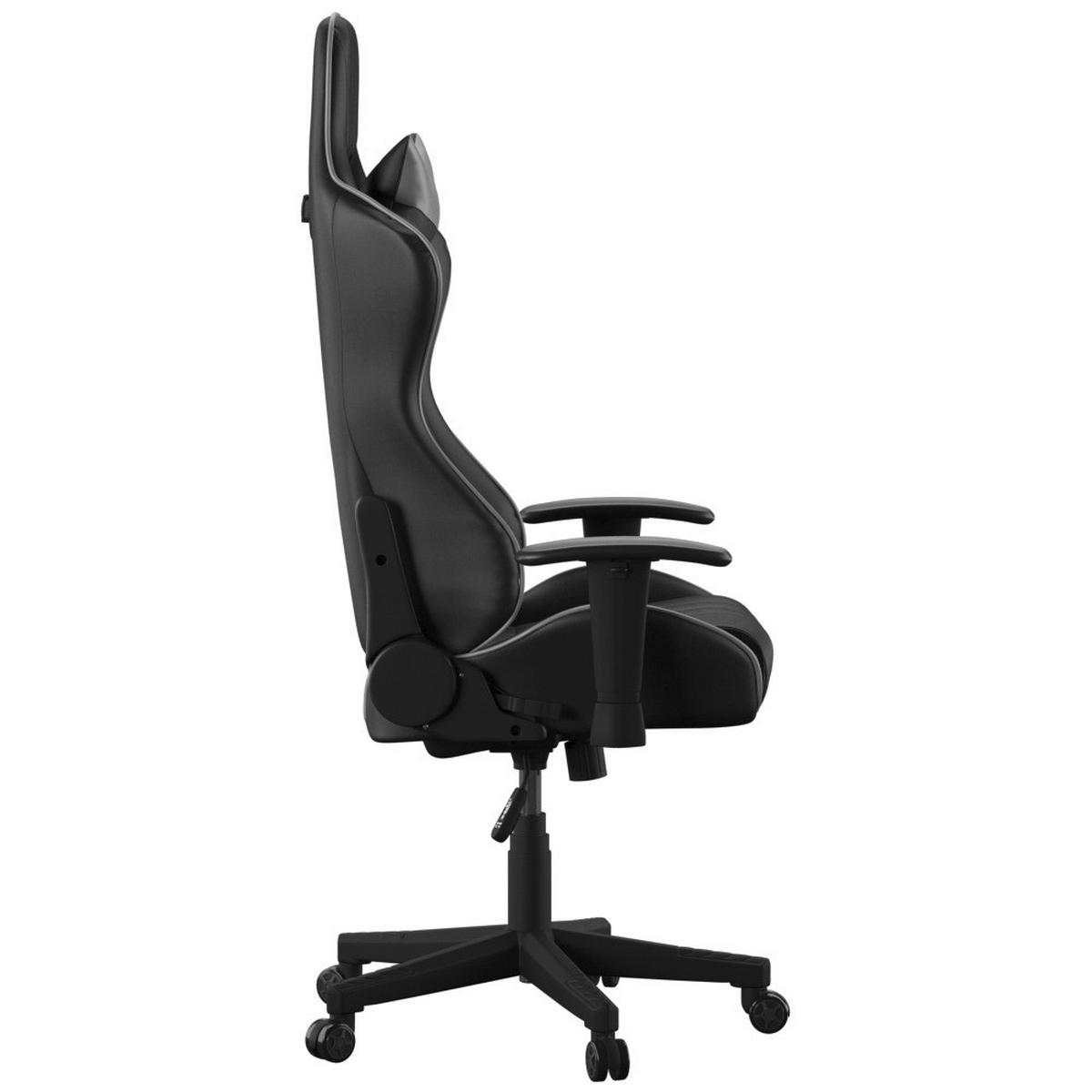 DREHSTUHL Grau, Schwarz  - Schwarz/Grau, Design, Kunststoff/Metall (70/135/111cm) - MID.YOU