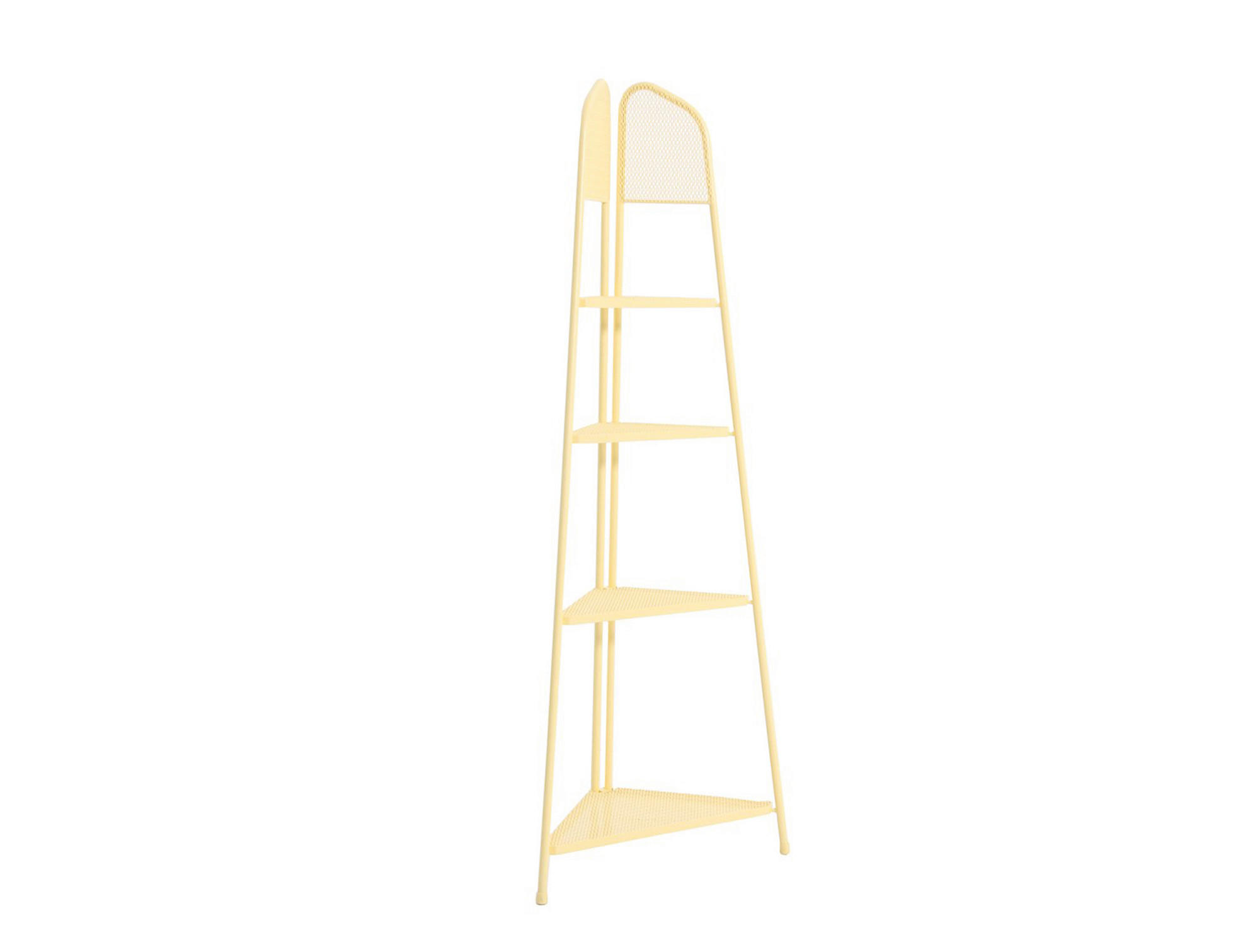 Gardenson Gartenregal Hellgelb 48x180x48 cm