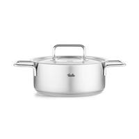 BRATENTOPF Pure 2,4 l  - Silberfarben, Basics, Metall (20cm) - Fissler