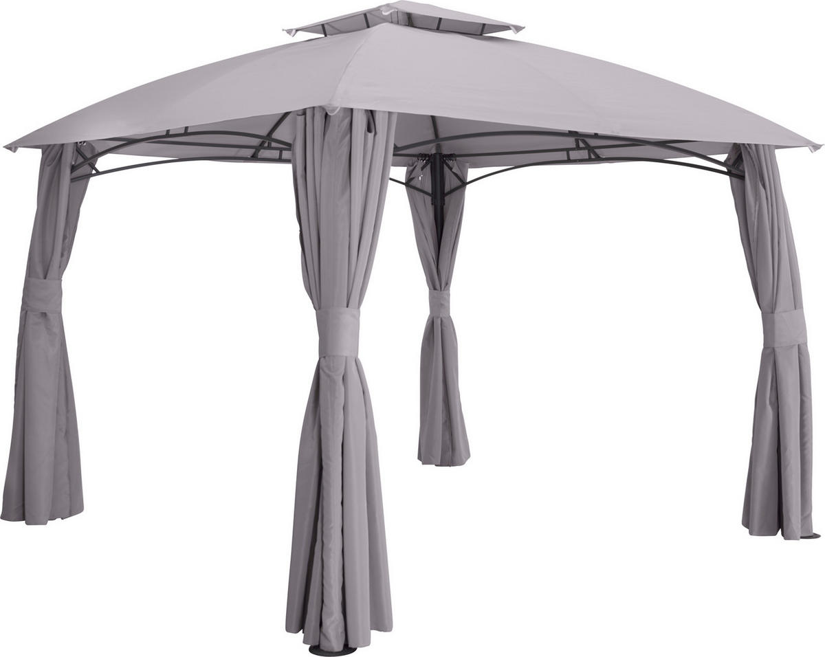 PAVILJON - siva/antracit, Osnovno, tekstil/metal (400/270/300cm) - Ambia Garden