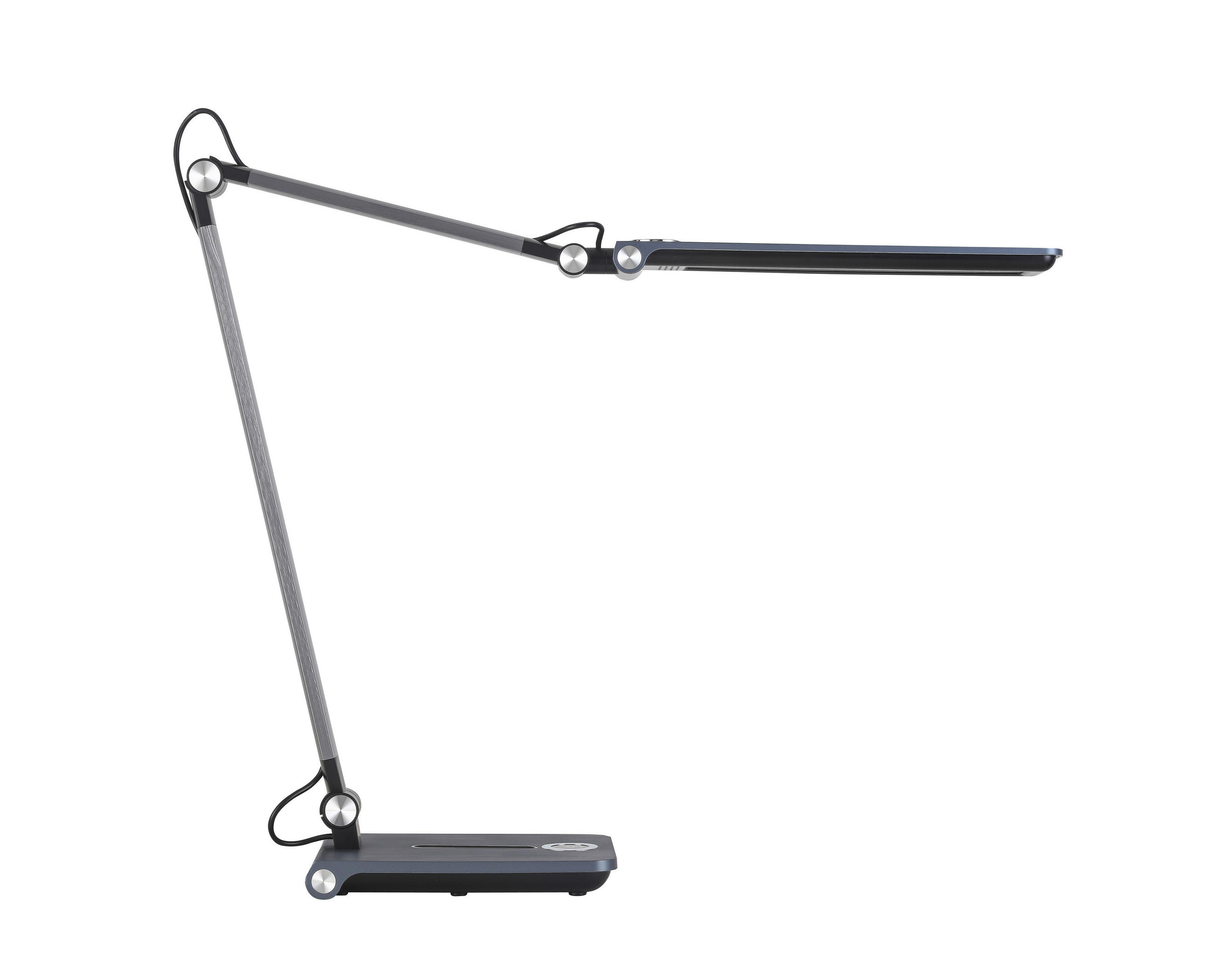 Led-schreibtischleuchte Venera Schwarz, Höhenverstellbar